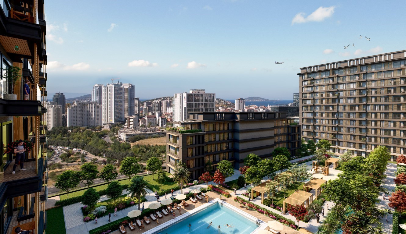 Large-scale residential complex in the city of Istanbul, Area: 60-230 m 2 - Umbrella Group - Photo 10