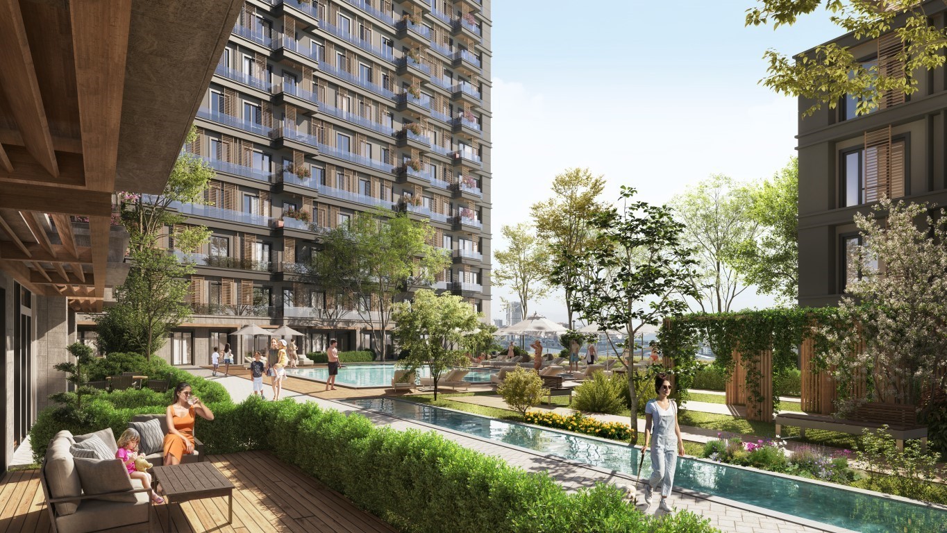 Large-scale residential complex in the city of Istanbul, Area: 60-230 m 2 - Umbrella Group - Photo 6