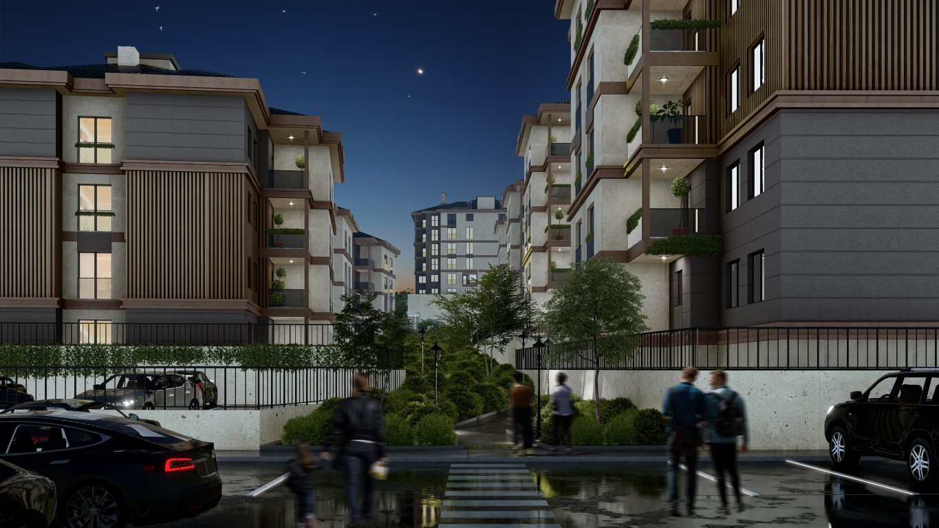 Bright residential project in Istanbul, Bakhchishehir - Umbrella Group - Photo 5