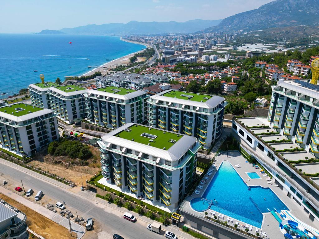 Apartment 2+1 with sea view, in the district of Kargyjak - Umbrella Group