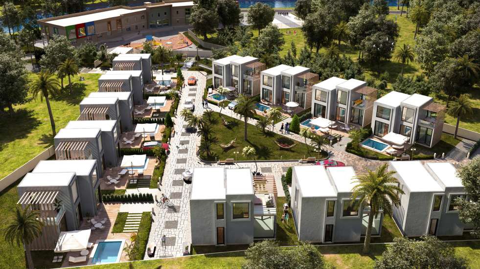 Complex of villas in 250 m from the sea, Batumi - Umbrella Group - Photo 4
