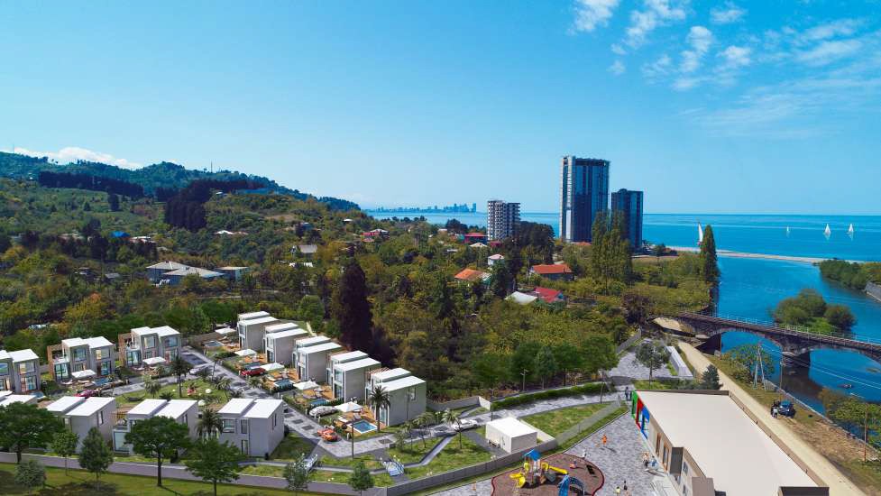 Complex of villas in 250 m from the sea, Batumi - Umbrella Group - Photo 3