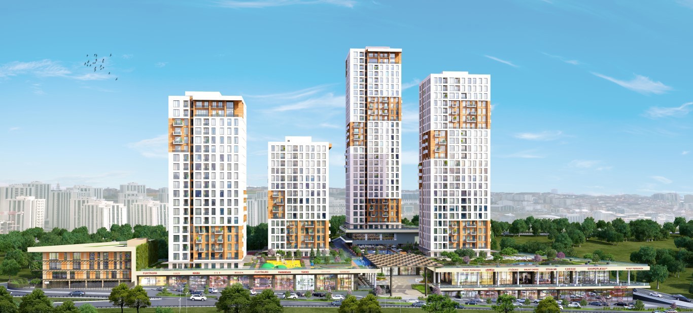 Modern project in the city of Istanbul, with spacious floor plans 66-363 m 2 - Umbrella Group