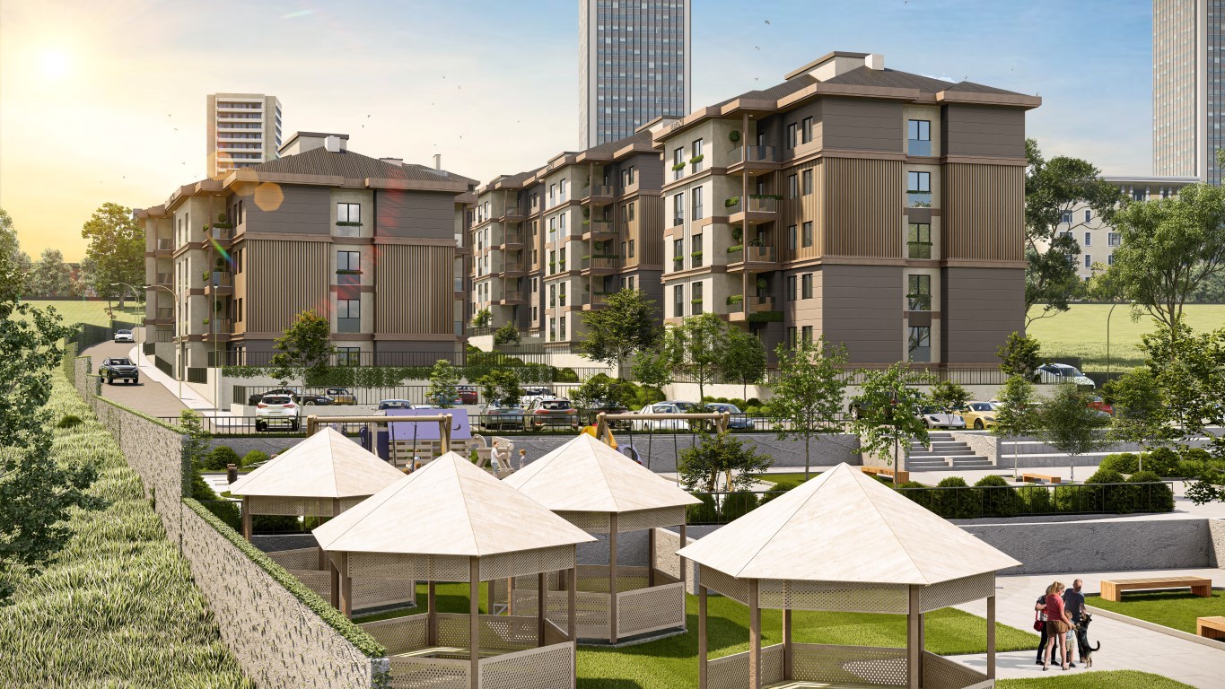 Bright residential project in Istanbul, Bakhchishehir - Umbrella Group - Photo 16