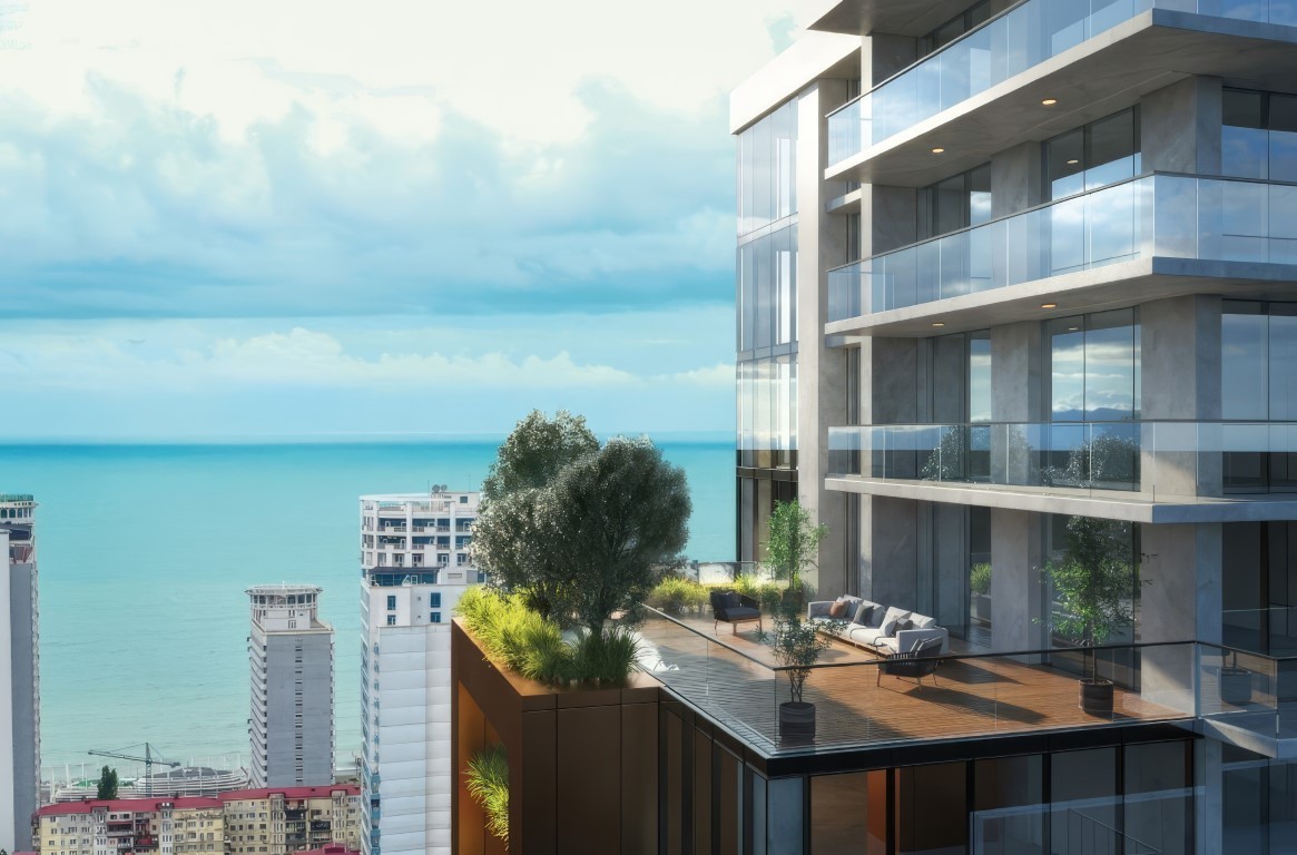 High-rise residential project, 500 m from the sea, Georgia - Umbrella Group - Photo 4