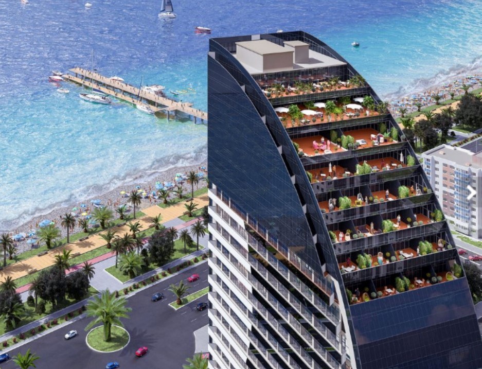 Modern project on the seafront, in the district of Batumi - Umbrella Group - Photo 6