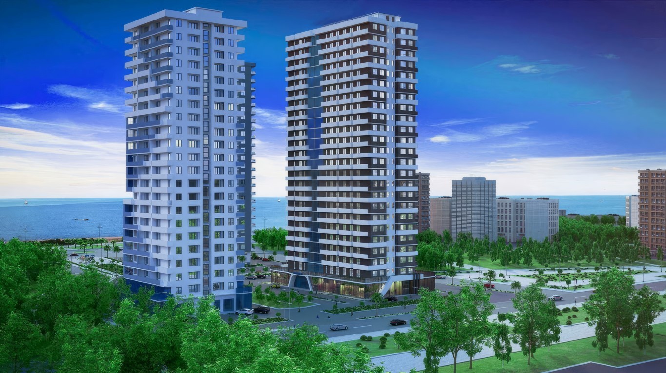 New high-rise complex by the sea, Georgia - Umbrella Group - Photo 4