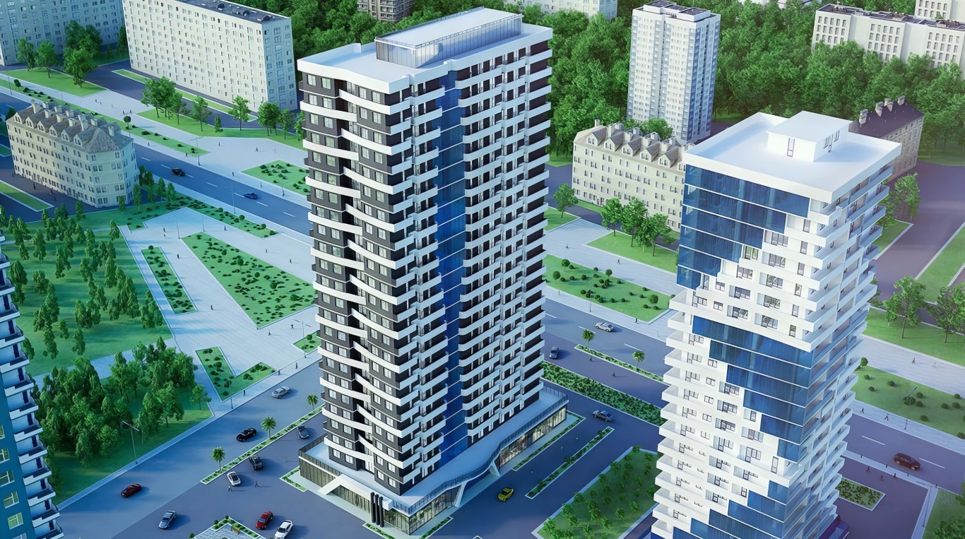 New high-rise complex by the sea, Georgia - Umbrella Group - Photo 3