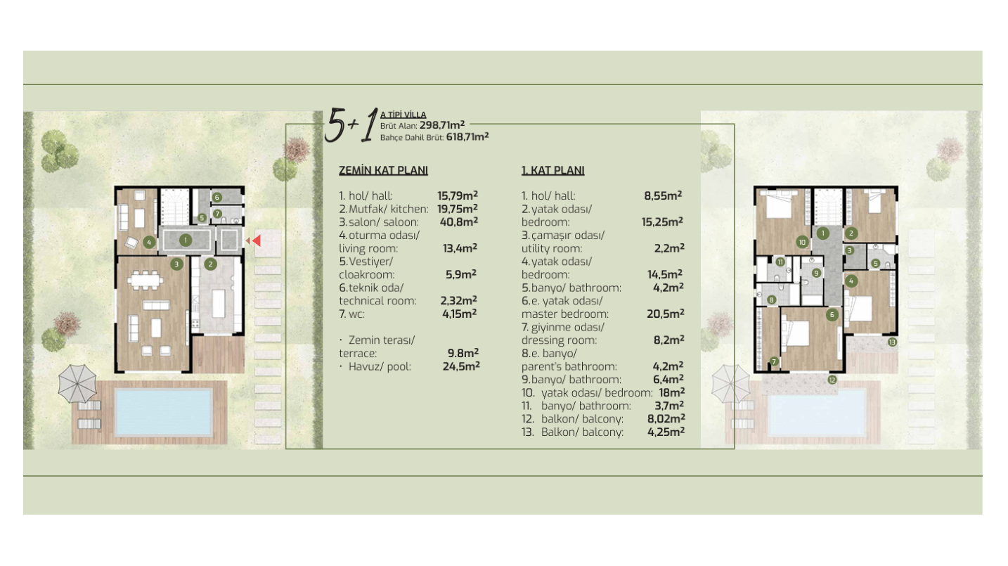 Complex of villas with spacious layouts (5+1) in Istanbul - Umbrella Group - Photo 14