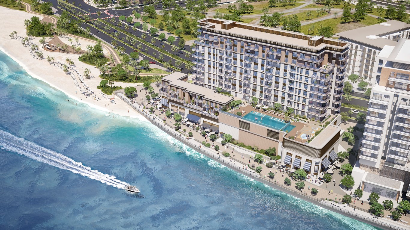 Luxury waterfront residential complex overlooking the Persian Gulf in Sharjah, UAE - Umbrella Group