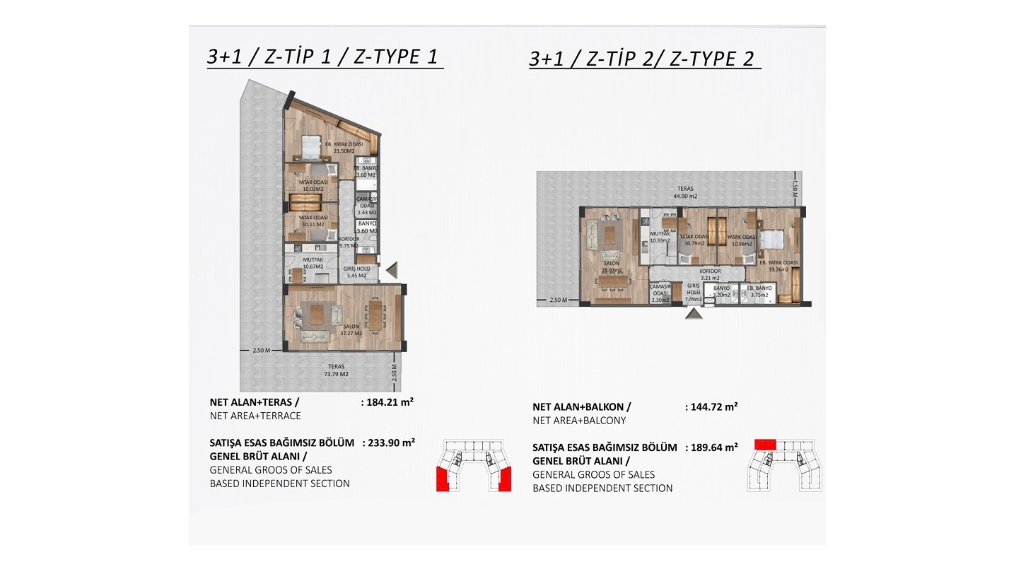 Modern JW Apartment on the Marmara Sea with marina in Buyukchekmedezhe - Umbrella Group - Photo 17