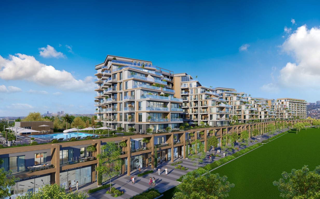 Modern JW Apartment on the Marmara Sea with marina in Buyukchekmedezhe - Umbrella Group - Photo 3