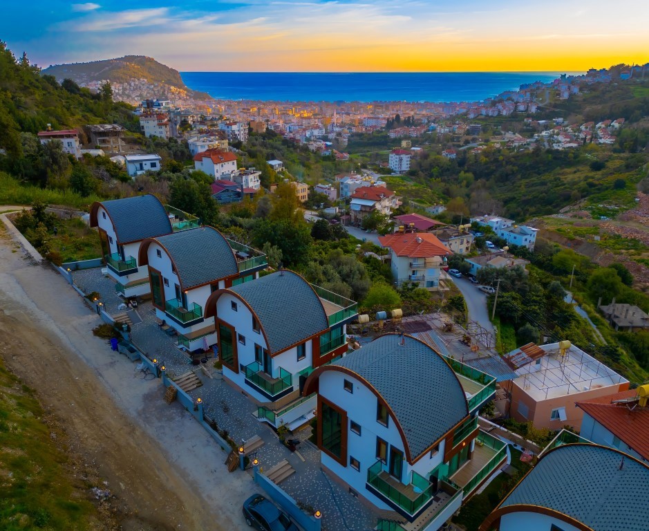 Ready furnished complex of villas, with sea and city view (Bektaş) - Umbrella Group - Photo 2