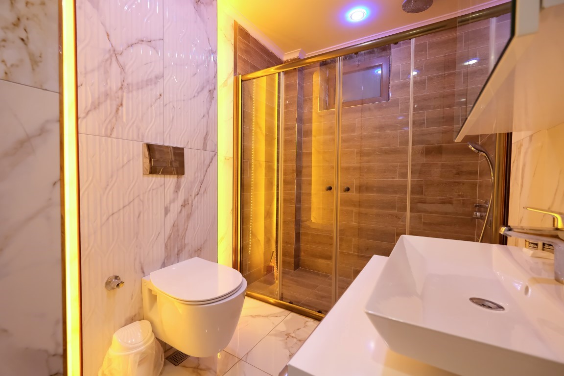 Ready furnished complex of villas, with sea and city view (Bektaş) - Umbrella Group - Photo 16