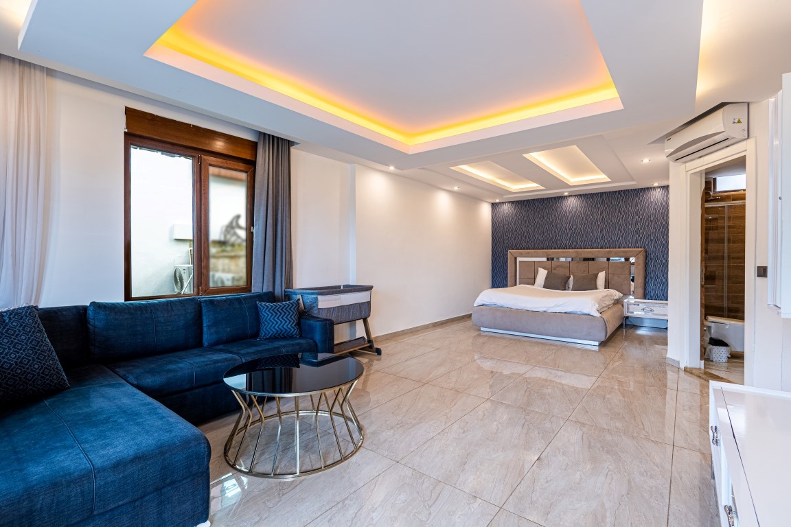 Ready furnished complex of villas, with sea and city view (Bektaş) - Umbrella Group - Photo 17