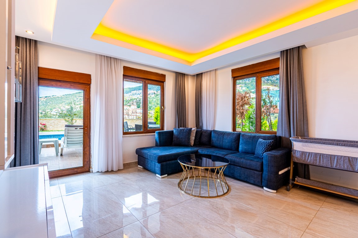Ready furnished complex of villas, with sea and city view (Bektaş) - Umbrella Group - Photo 18