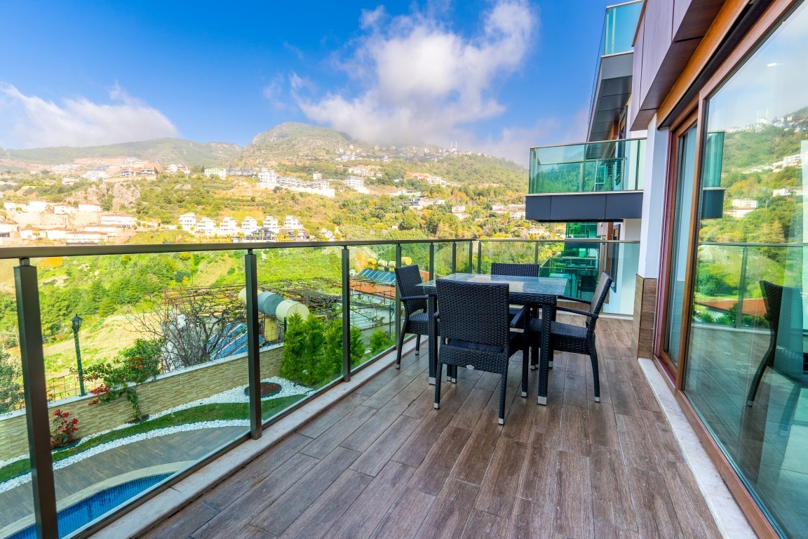 Ready furnished complex of villas, with sea and city view (Bektaş) - Umbrella Group - Photo 26