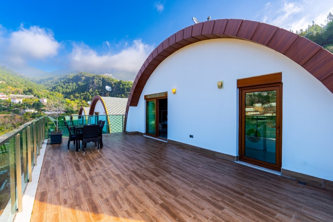 Ready furnished complex of villas, with sea and city view (Bektaş) - Umbrella Group - Photo 29