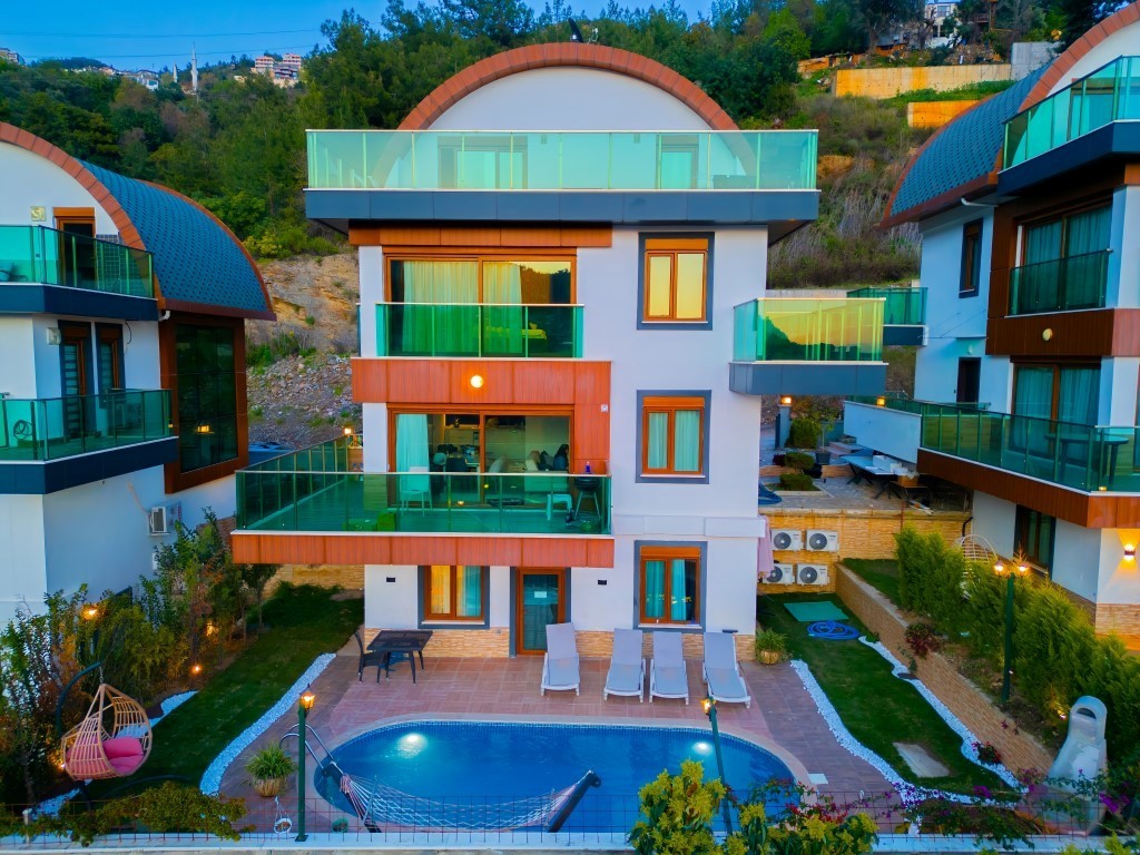 Ready furnished complex of villas, with sea and city view (Bektaş) - Umbrella Group - Photo 5