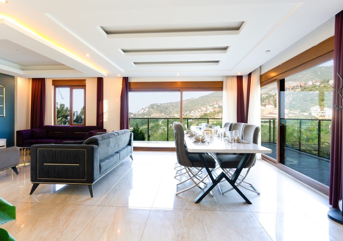 Ready furnished complex of villas, with sea and city view (Bektaş) - Umbrella Group - Photo 13