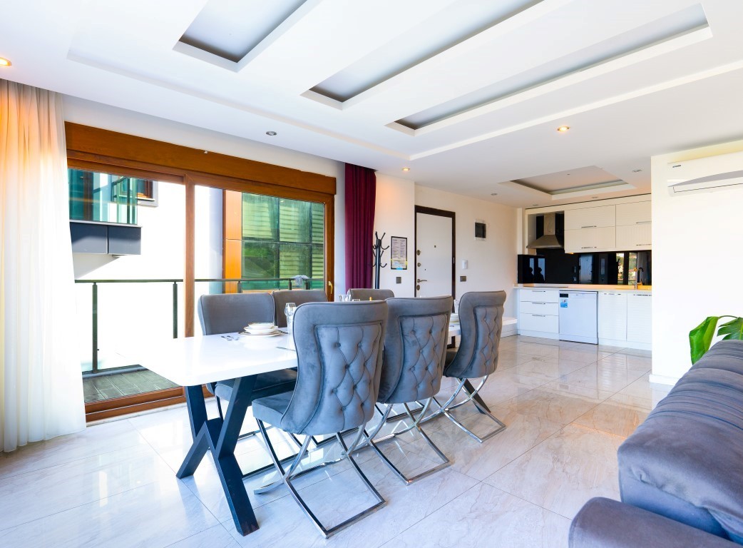 Ready furnished complex of villas, with sea and city view (Bektaş) - Umbrella Group - Photo 14