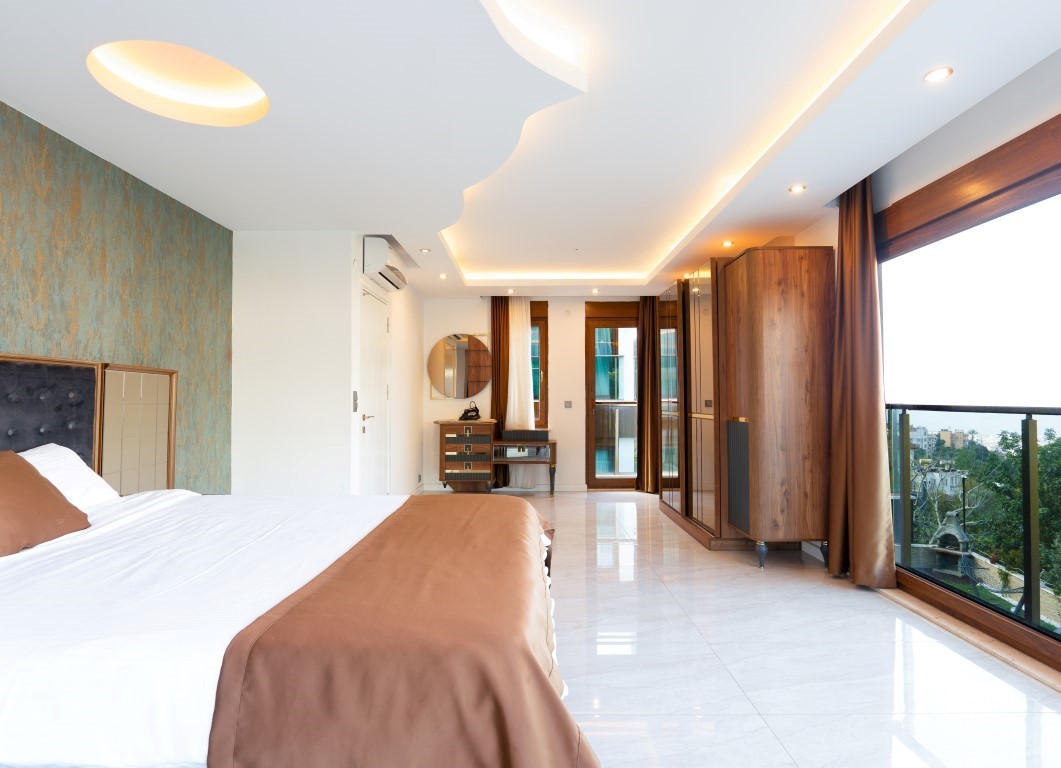 Ready furnished complex of villas, with sea and city view (Bektaş) - Umbrella Group - Photo 21