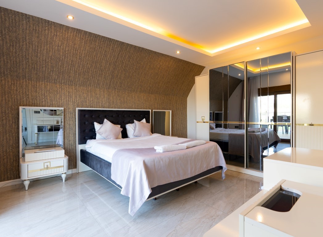 Ready furnished complex of villas, with sea and city view (Bektaş) - Umbrella Group - Photo 23