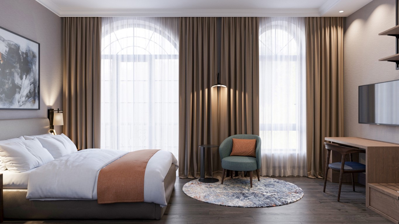 Modern tantouse hotel in Georgia, 800 m from the beach - Umbrella Group - Photo 12