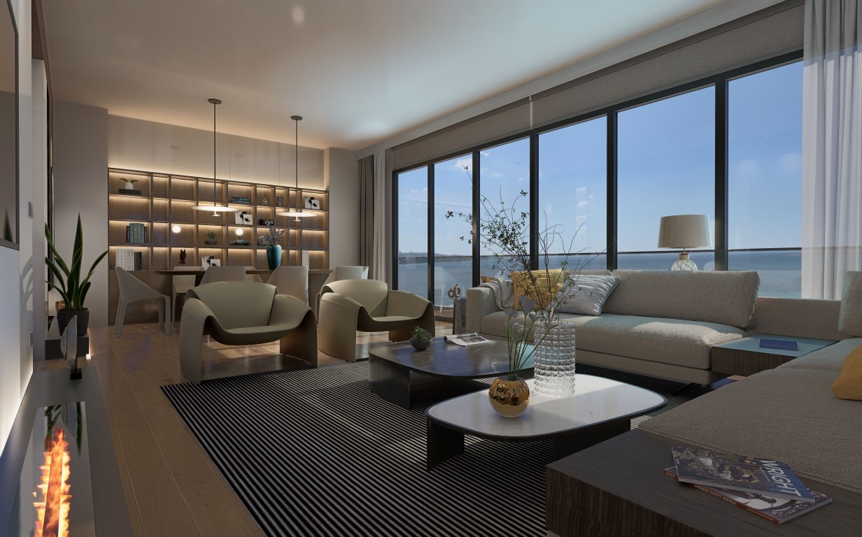 Modern JW Apartment on the Marmara Sea with marina in Buyukchekmedezhe - Umbrella Group - Photo 13