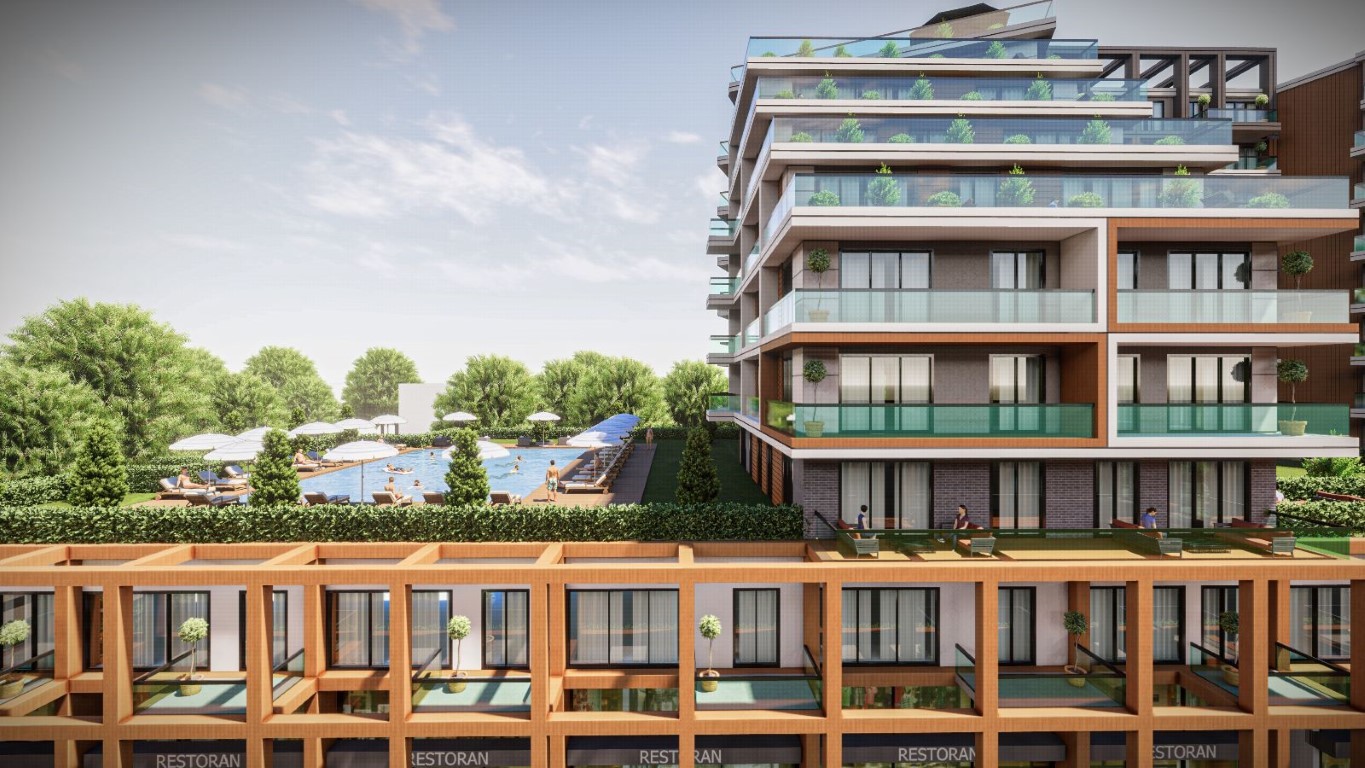 Modern JW Apartment on the Marmara Sea with marina in Buyukchekmedezhe - Umbrella Group - Photo 6