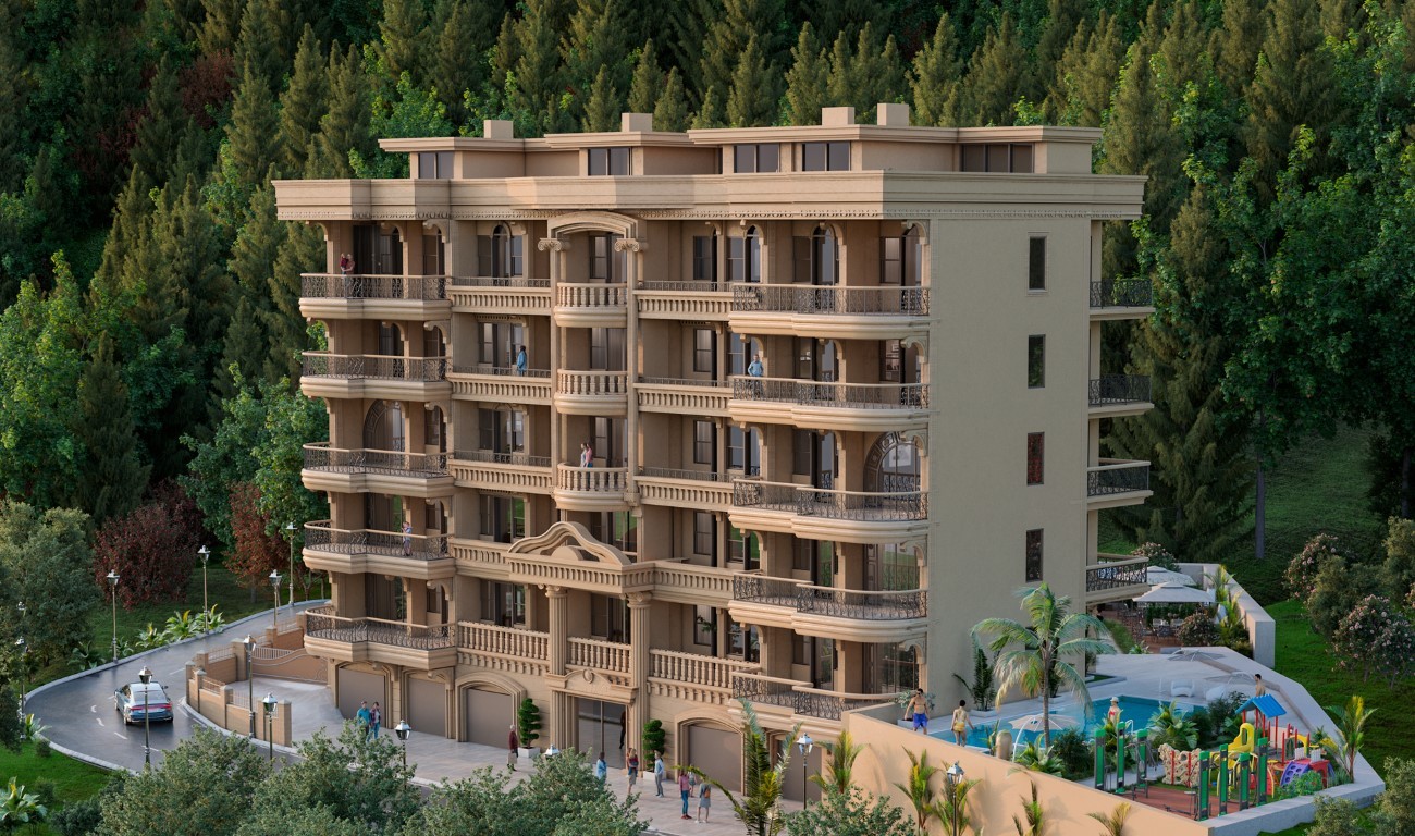 Luxury family apartment in the green district of Batumi - Umbrella Group