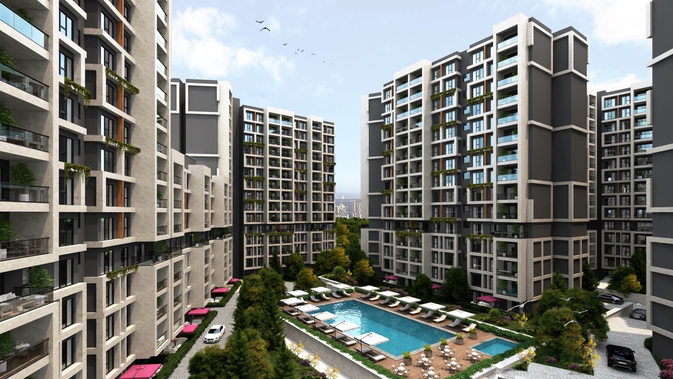 Residential residence located in the Asian part of Istanbul district Kartal - Umbrella Group