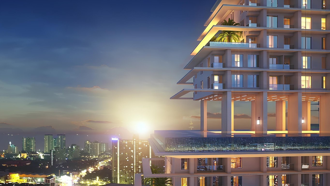 The futuristic Marina Golden Bay tower in the heart of Pattaya is in the final stages of construction - Umbrella Group - Photo 4