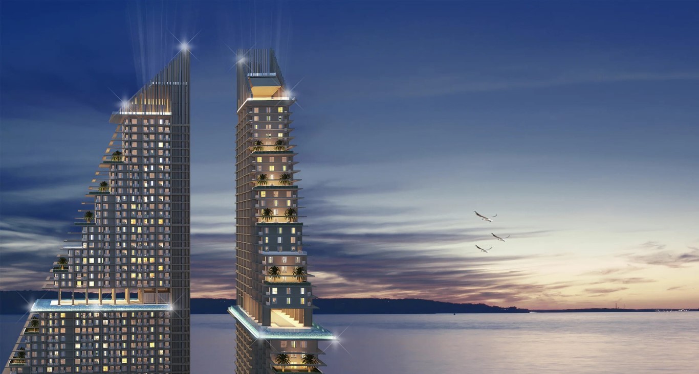 The futuristic Marina Golden Bay tower in the heart of Pattaya is in the final stages of construction - Umbrella Group - Photo 3