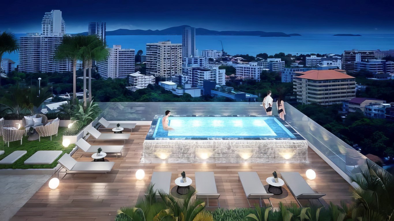 Living by the sea with panoramic views at the modern Siam Oriental Dream condominium, Pattaya - Umbrella Group - Photo 4