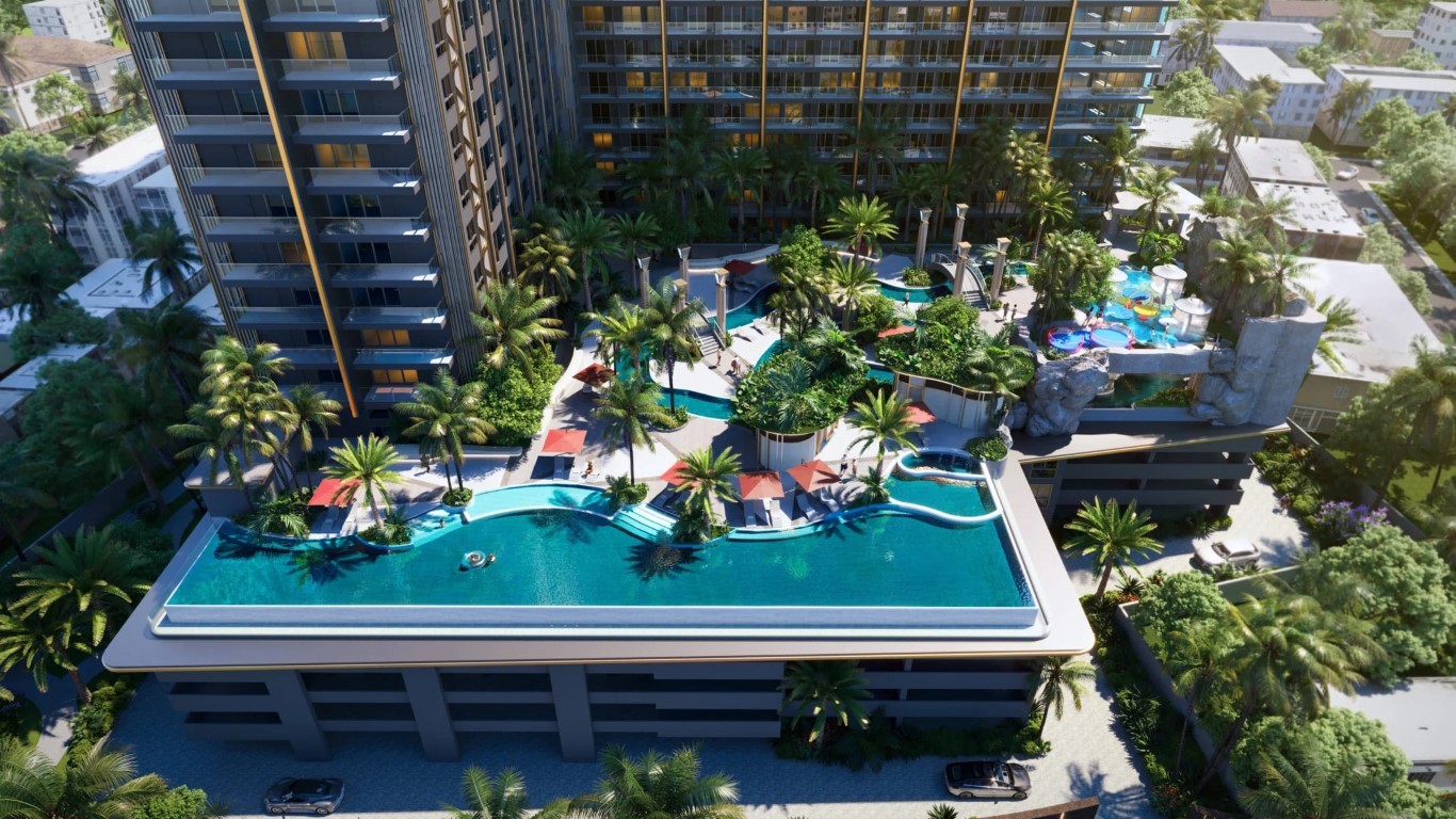 High-rise iconic Grand Solaire Noble with panoramic views of the famous Gulf of Thailand sunsets, Thailand - Umbrella Group - Photo 5
