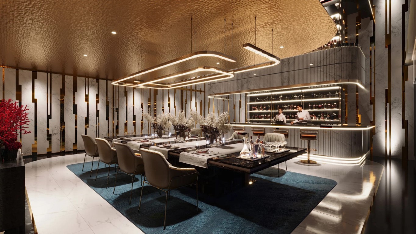 High-rise iconic Grand Solaire Noble with panoramic views of the famous Gulf of Thailand sunsets, Thailand - Umbrella Group - Photo 11