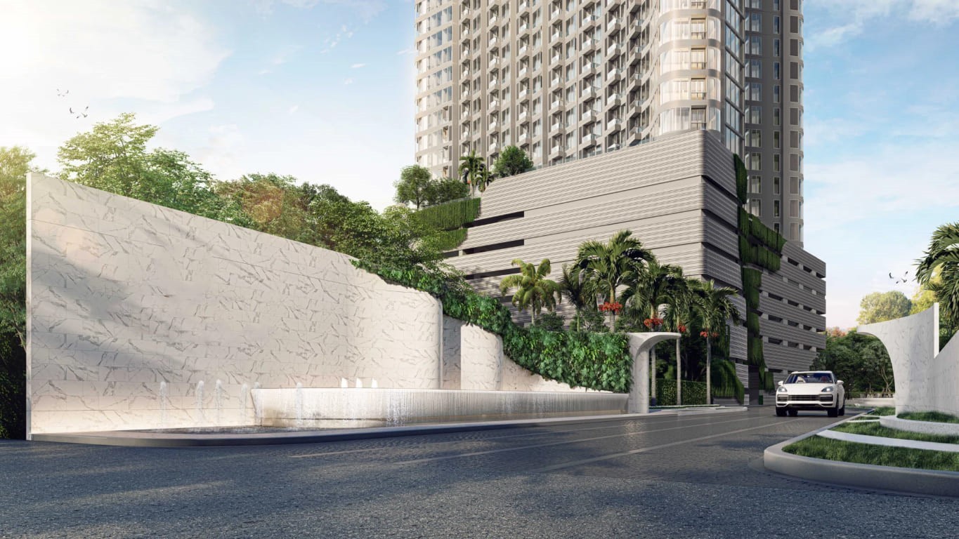 Wyndham Grand Residences Wongamat is a luxury residential tower in the prestigious Pattaya neighborhood of Pattaya - Umbrella Group - Photo 2