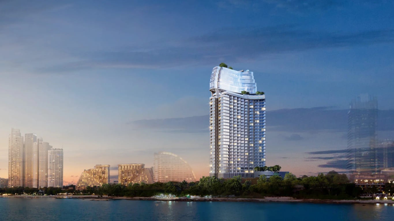 Wyndham Grand Residences Wongamat is a luxury residential tower in the prestigious Pattaya neighborhood of Pattaya - Umbrella Group