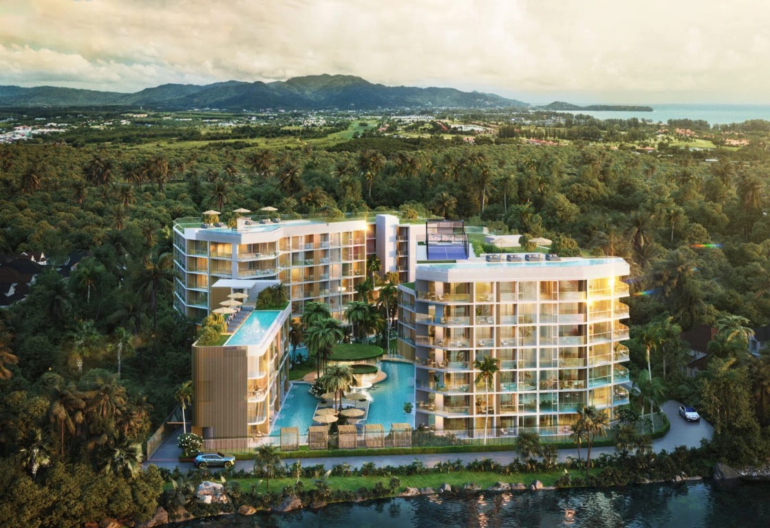 Siamese Bangtao Residential Complex at the final stage of construction, overlooking the lake (Phuket) - Umbrella Group