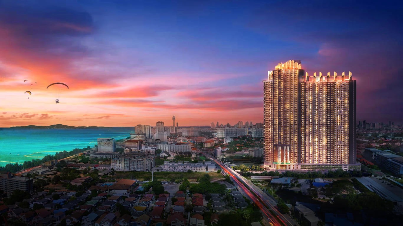Luxury 55-storey Copacabana Coral Reef residential tower, on the seafront in Pattaya - Umbrella Group - Photo 3