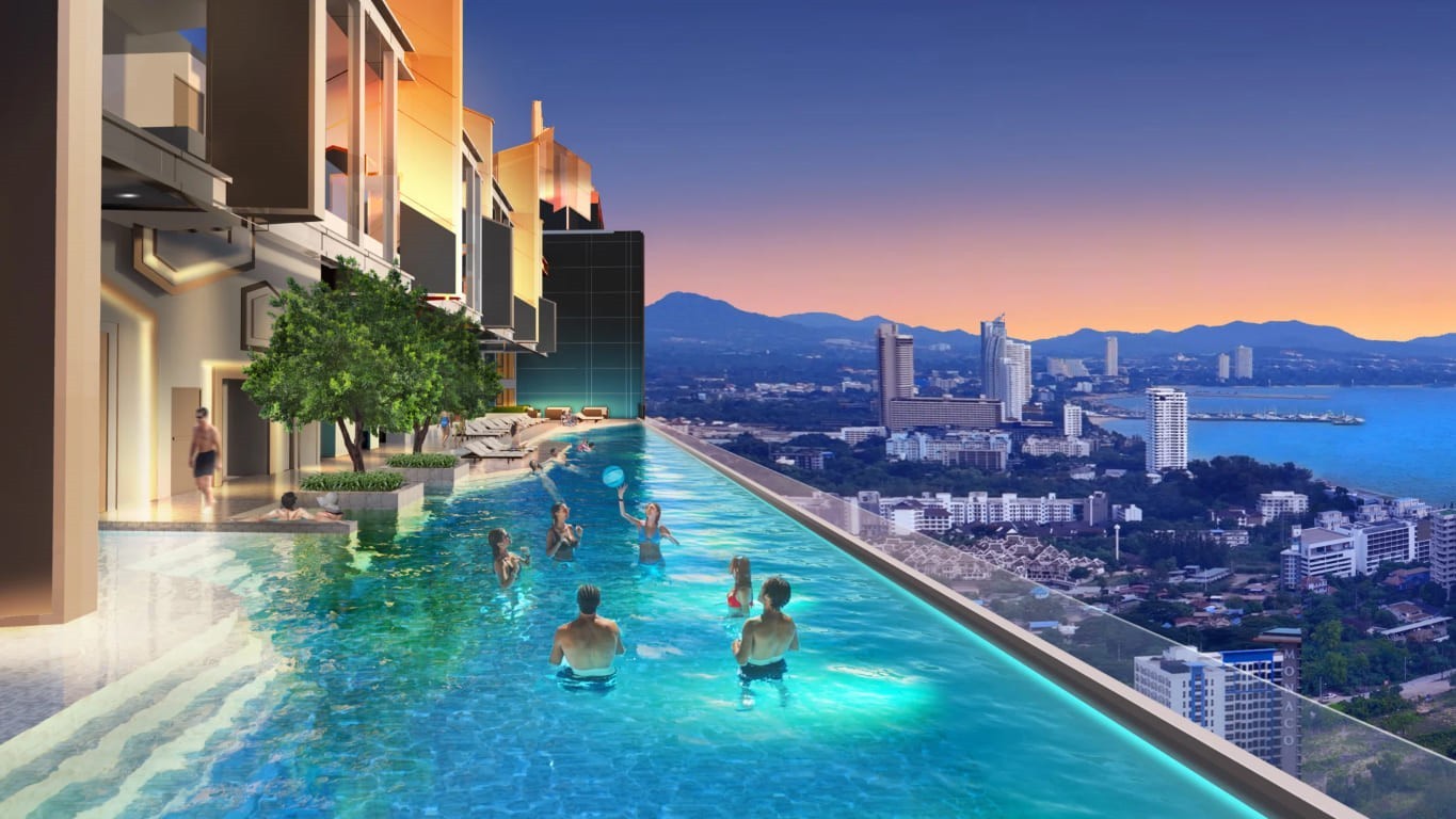 Luxury 55-storey Copacabana Coral Reef residential tower, on the seafront in Pattaya - Umbrella Group - Photo 6
