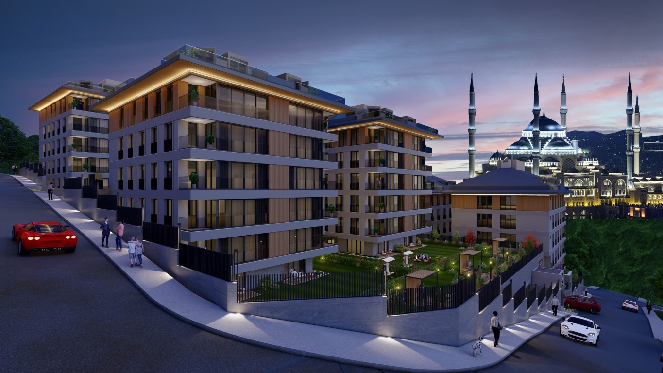 Residential complex with gardens and breathtaking panoramas of the Bosphorus in Usküdar - Umbrella Group - Photo 3