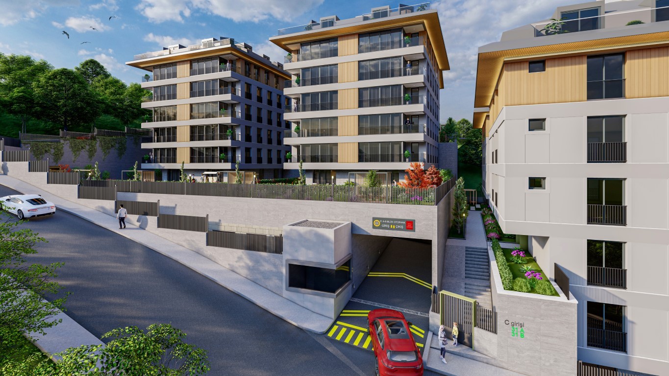 Residential complex with gardens and breathtaking panoramas of the Bosphorus in Usküdar - Umbrella Group - Photo 7