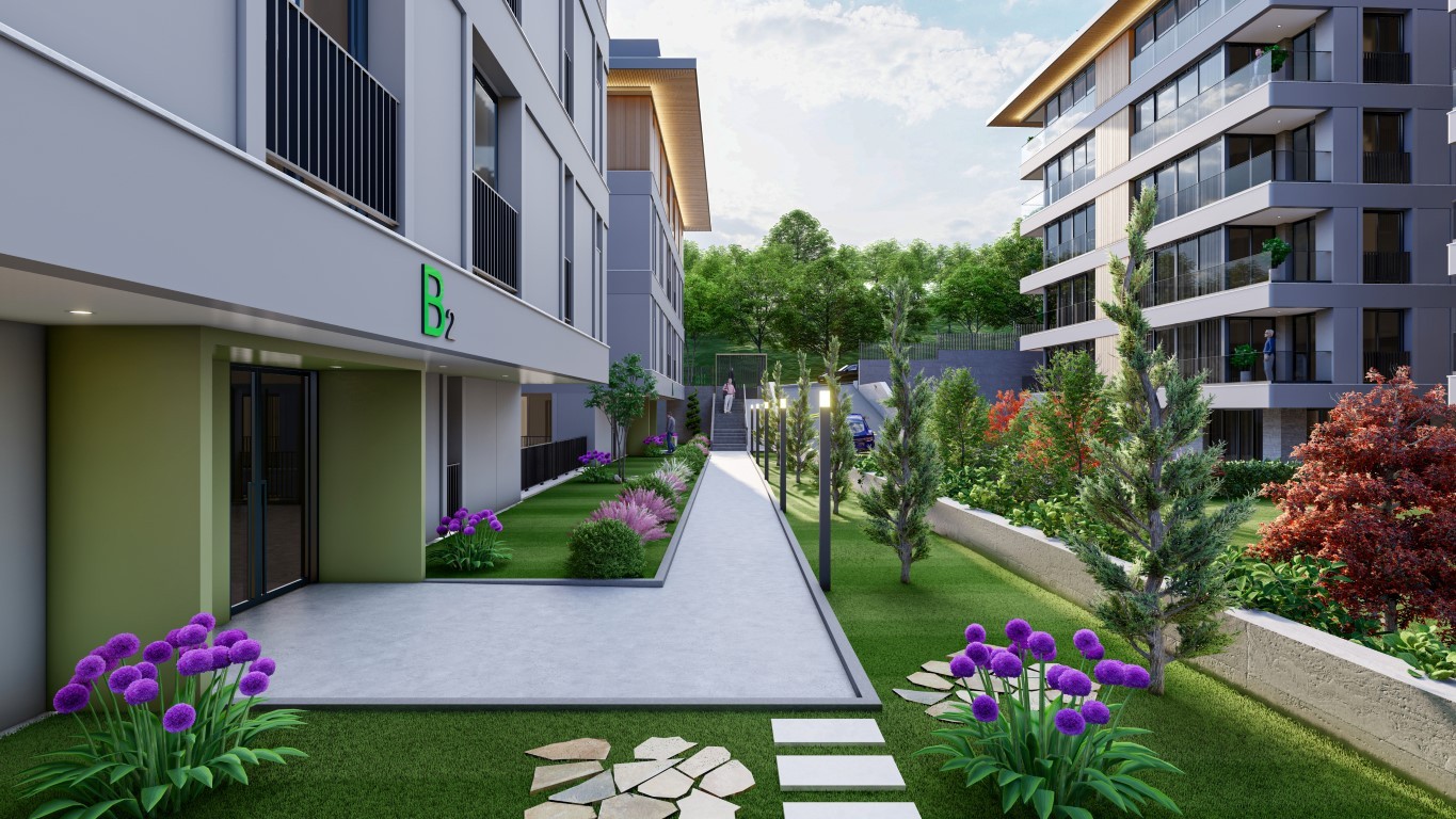 Residential complex with gardens and breathtaking panoramas of the Bosphorus in Usküdar - Umbrella Group - Photo 8