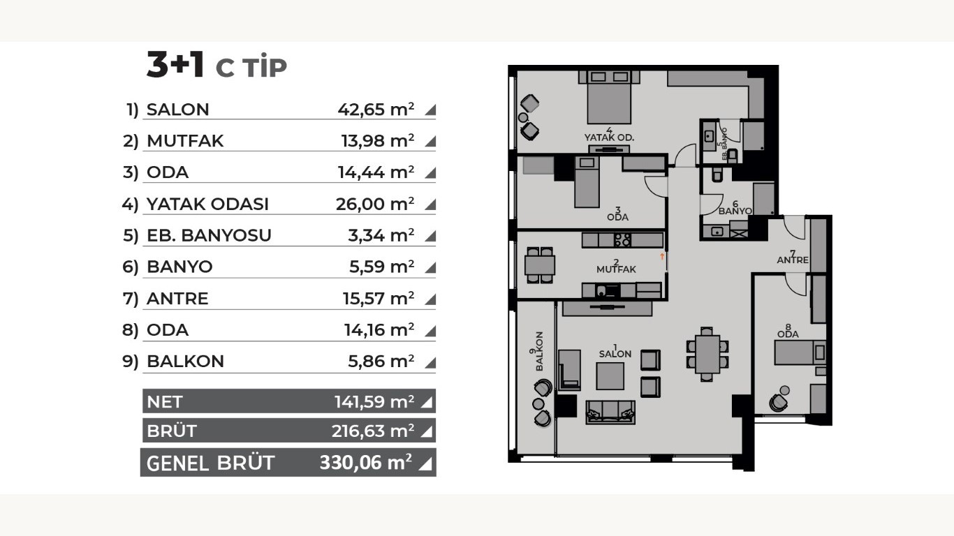 Exclusive residential complex in the prestigious Fikirtepe district - the center of modern lifestyle on the Asian side of Istanbul - Umbrella Group - Photo 24