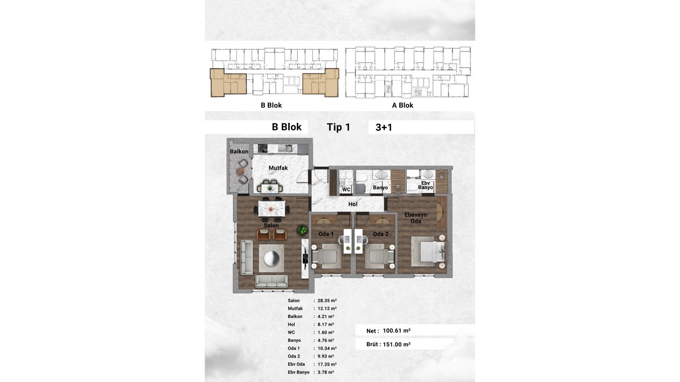 Project of a new residential complex in the city of Istanbul, in the district of Bağcılar - Umbrella Group - Photo 30