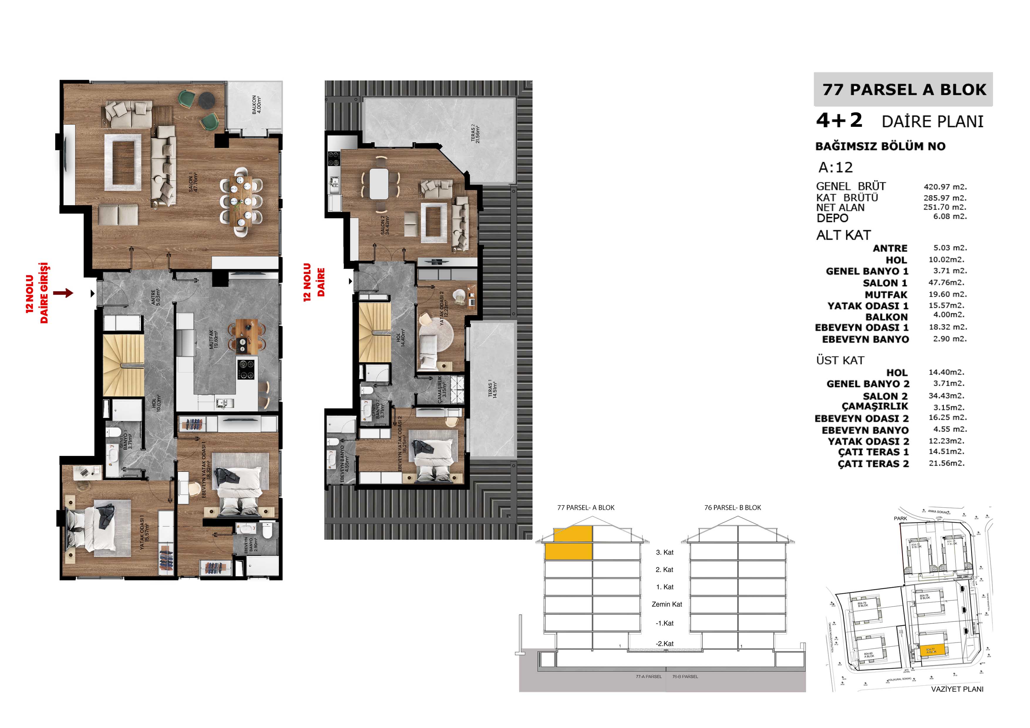 Residential complex with gardens and breathtaking panoramas of the Bosphorus in Usküdar - Umbrella Group - Photo 21