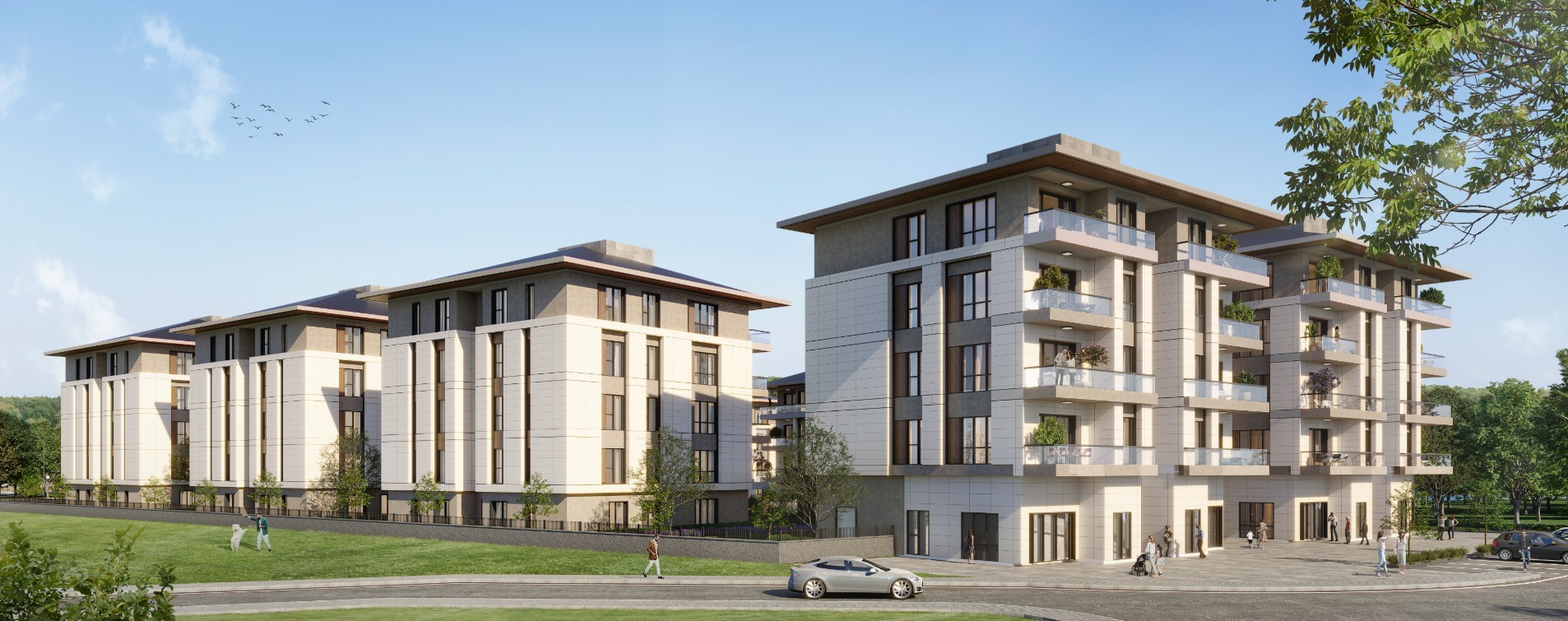 Modern Residential Complex in Başakşehir district, Istanbul, with spacious 3+1 and 4+1 apartments - Umbrella Group - Photo 3