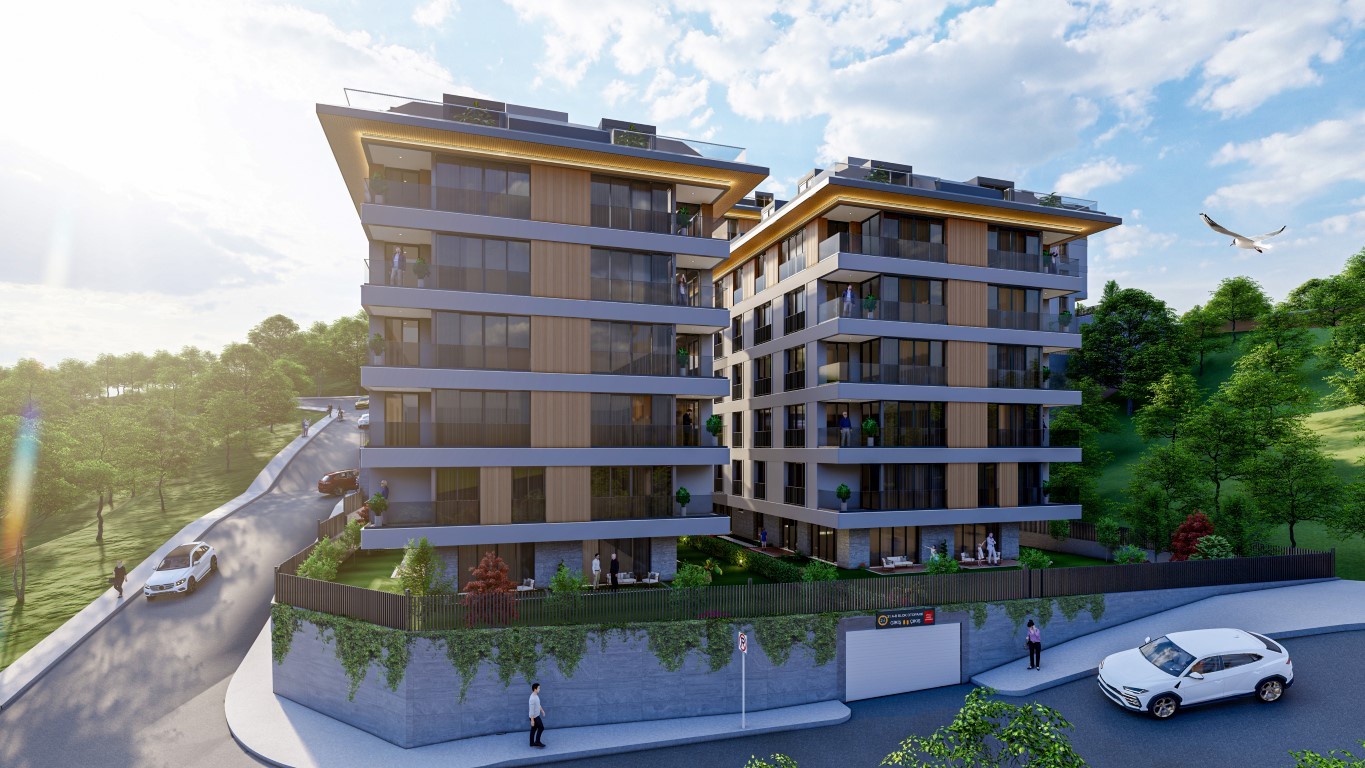 Residential complex with gardens and breathtaking panoramas of the Bosphorus in Usküdar - Umbrella Group - Photo 4